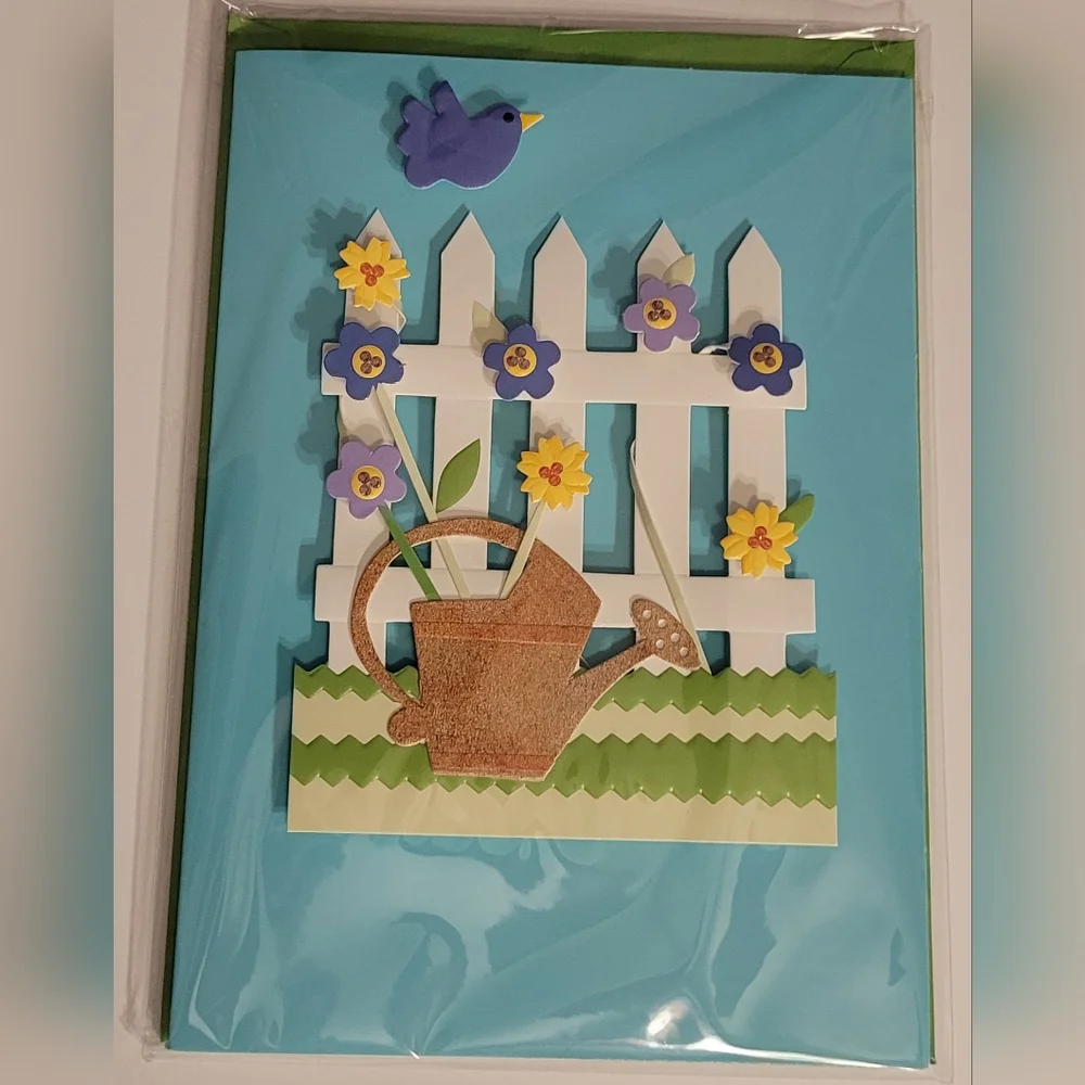 THINKING OF YOU GREETING CARD Garden Fence